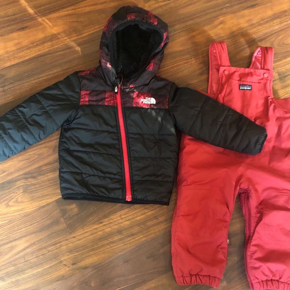 EUC Patagonia/North Face Toddler Bundle 18/24M